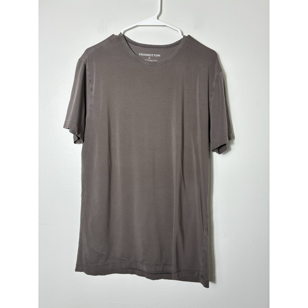 Bearbottom Short Sleeve Pima Cotton Basic T-shirt Men's Small Neural Staple‎